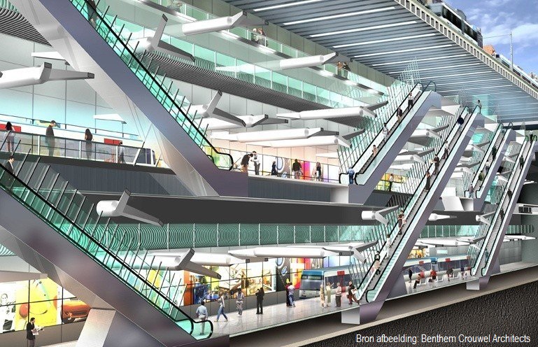 Metrostation-Noordzuidlijn